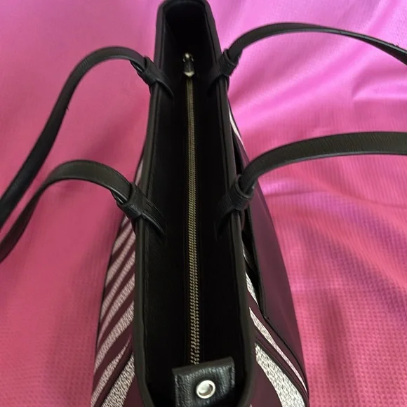 Karl Lagerfeld Striped Maybelle Tote - Picture 4 of 12
